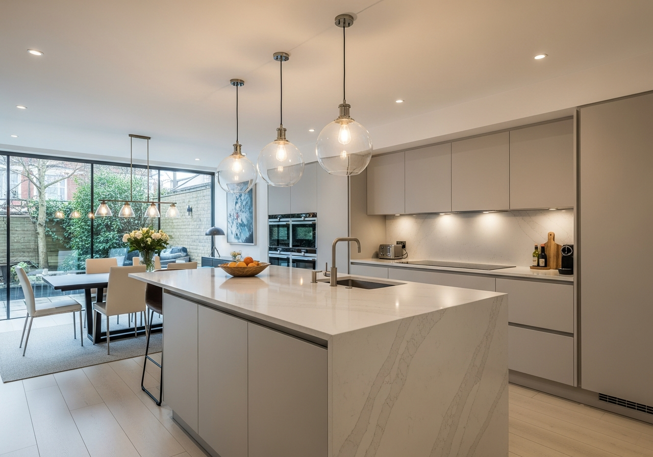 Modern Kitchen Island - Henley-on-Thames