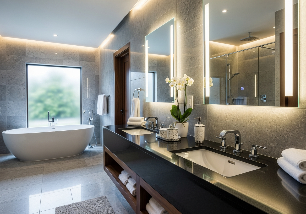 Luxury Bathroom Suite - Ascot