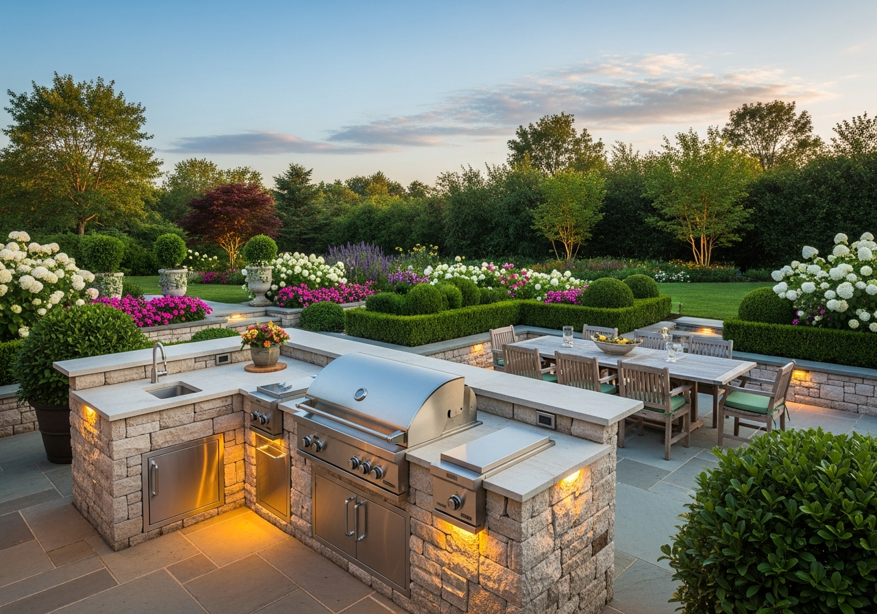 Outdoor Kitchen - Sunningdale