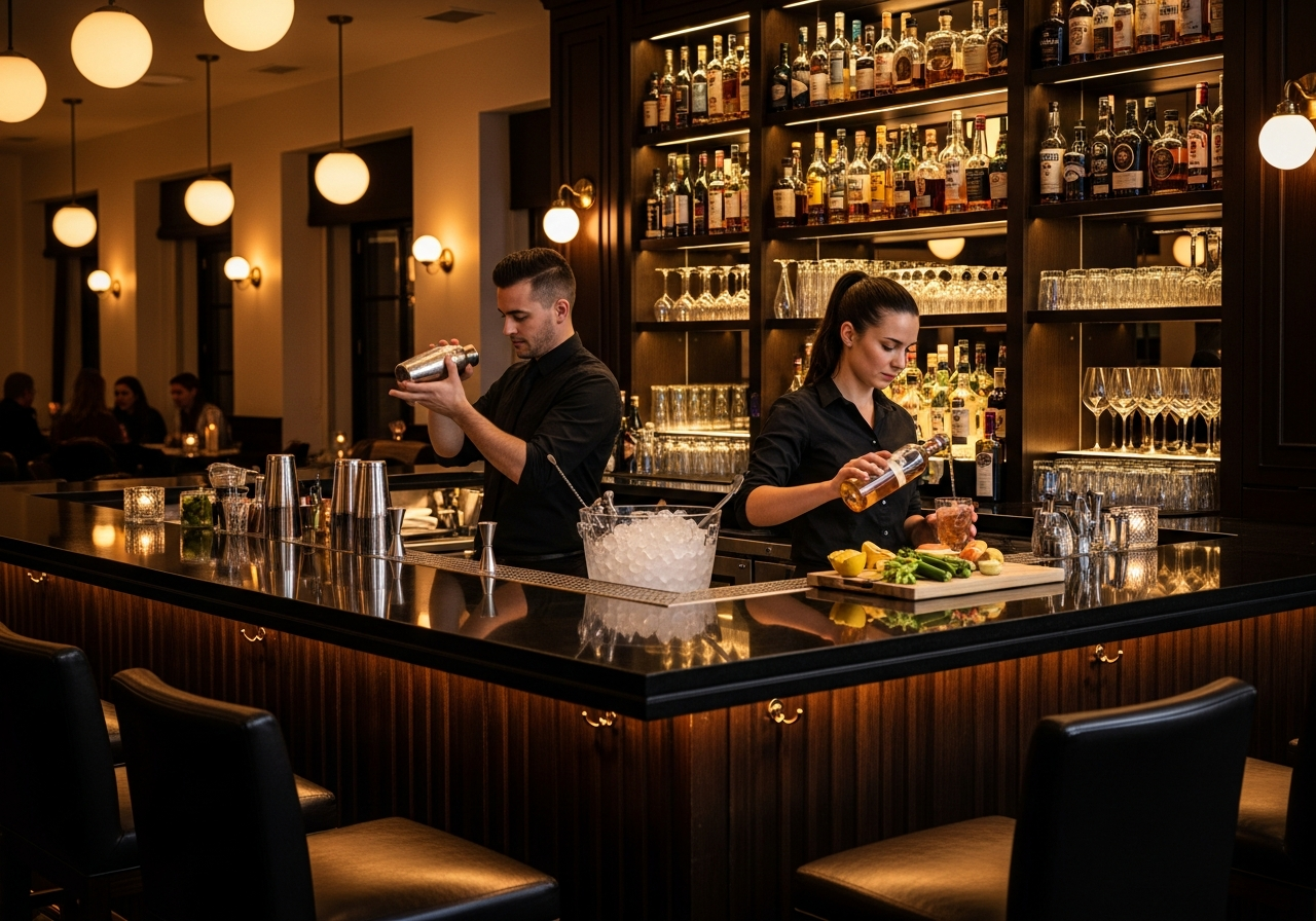 Commercial Bar Counter - Windsor